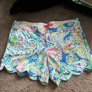 Lilly Pulitzer Scalloped Short